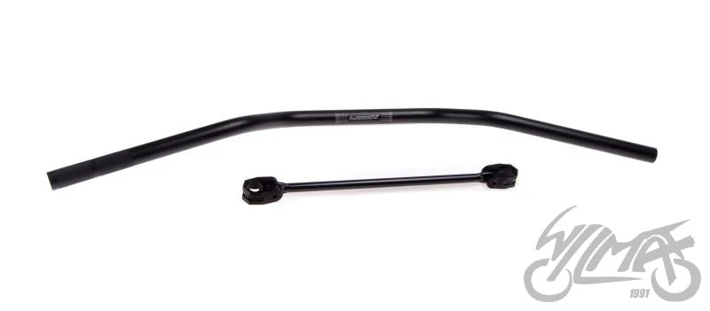 Kierownica Leoshi Enduro 22 mm aluminiowa czarna — AW5111 — ujęcie 2