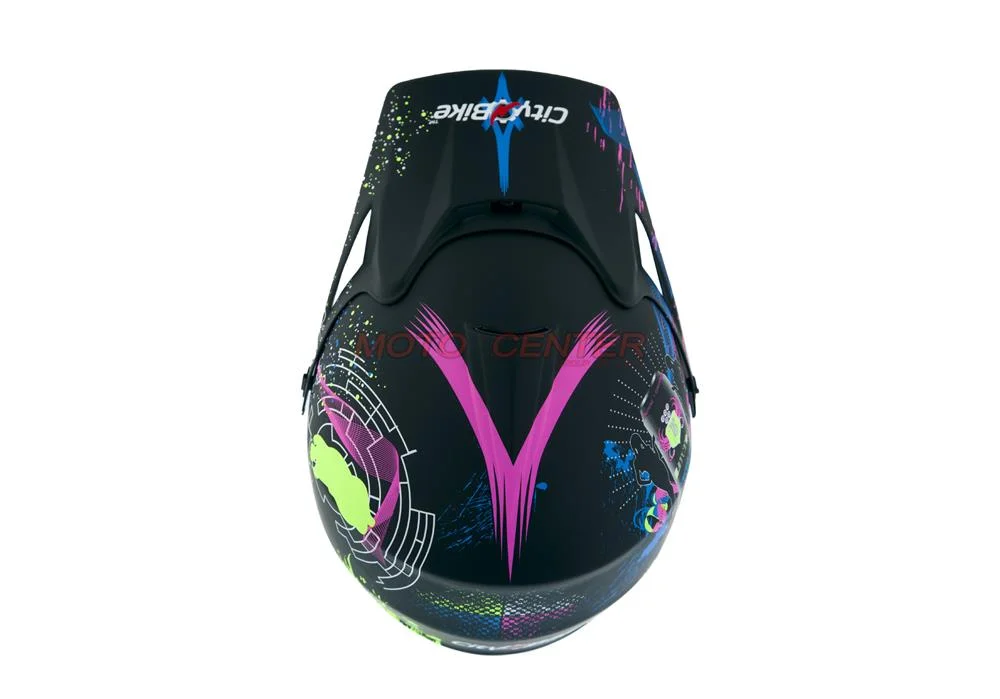 Kask crossowy City-Bike Dziecięcy WL-801A Junior Power mat M — ujęcie 4