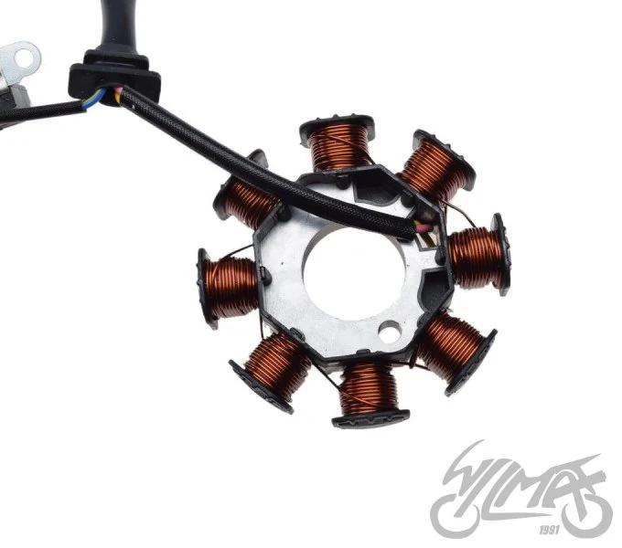 Stator do Longjia LJ125T-8M — 8 cewek — ujęcie 3