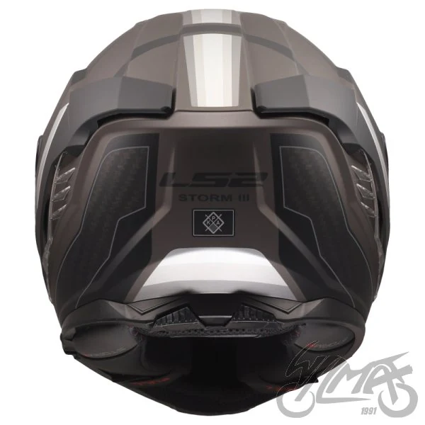 Kask LS2 FF818 Storm III sporty Black Grey — rozmiar L — ujęcie 4