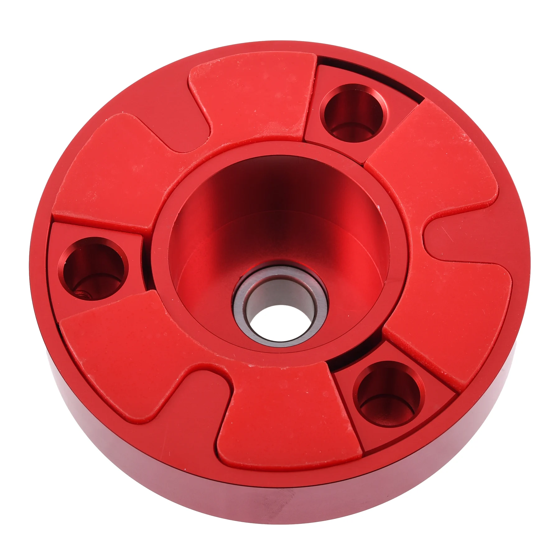 Zabierak zębatki tył Simson aluminium CNC czerwony racing DPR Performance — ujęcie 3