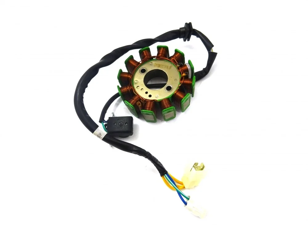 Junak 902/906/ADV50 iskrownik (alternator) kpl. (12 cewek) (2x kostka 3/2 piny) (Euro v) (2021) — ujęcie 2