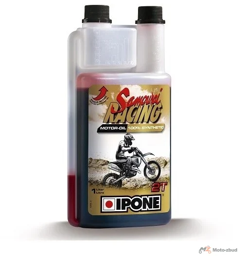 Olej Ipone samourai racing 2T 1 l truskawka