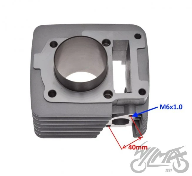 Cylinder do Yamahy YBR150 57.40 — Yamaha YBR 150 / Beta 125 RE — ujęcie 3